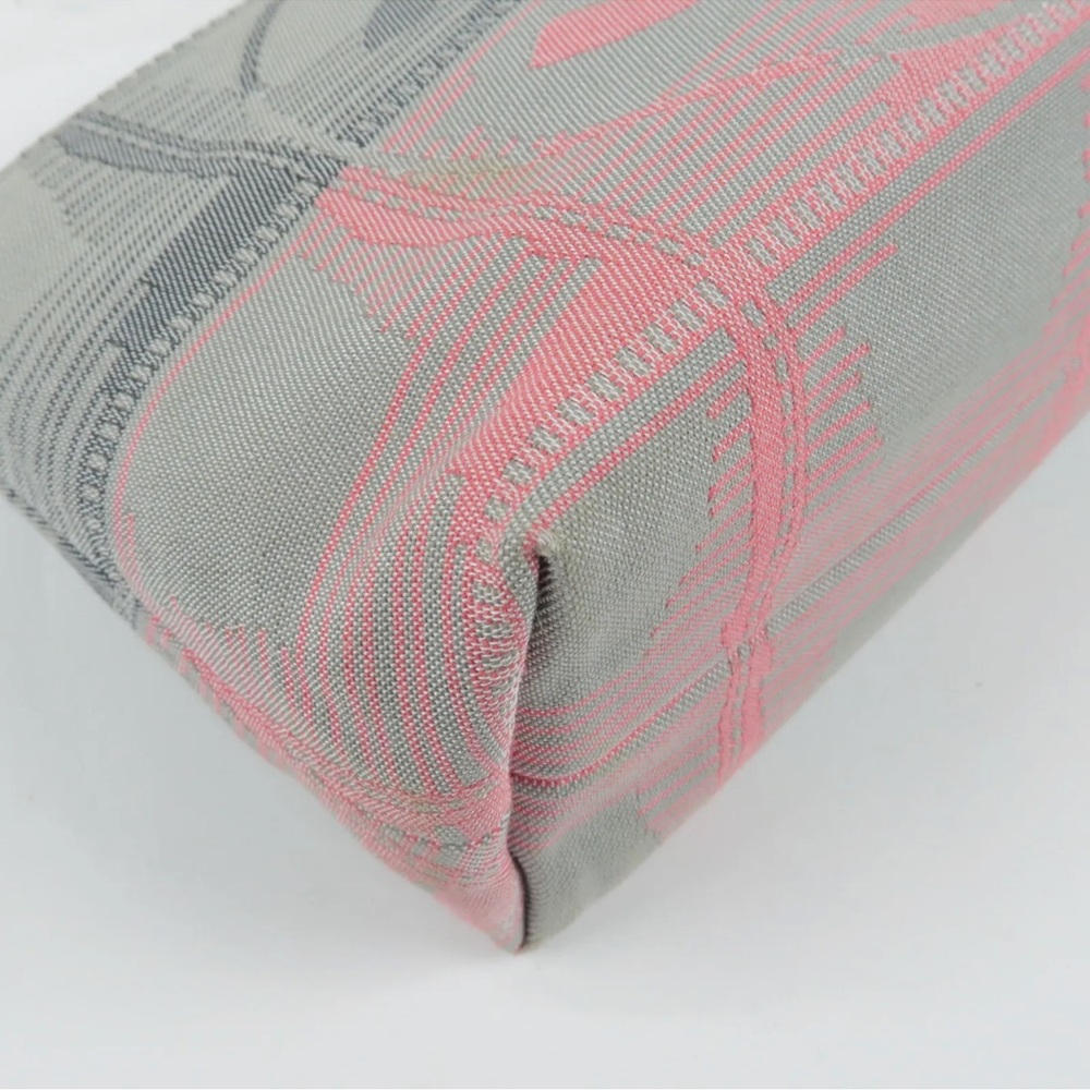 CHANEL Pouch Clutch Bag Gray Pink - Picture 6 of 12